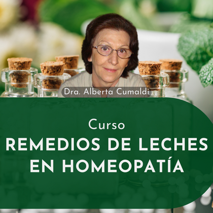 Curso Remedios de Leches en Homeopatía