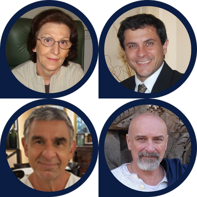 Mesa redonda: Dres. Alberta Cumaldi, Matías Lainz y David Rosenstein. Coordinador Dr. Marcelo Candegabe