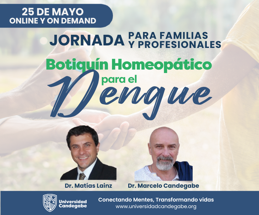 Jornada para Familias y Profesionales - Botiquín Homeopático para el Dengue